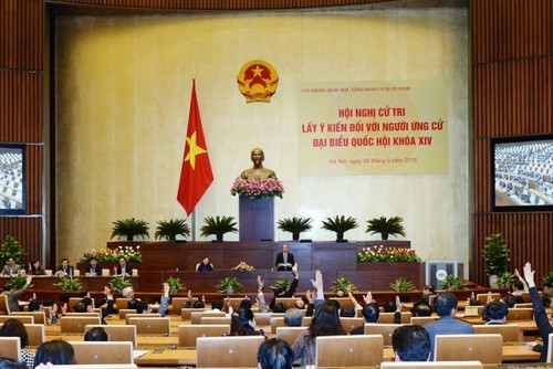 Parlamentsbüro sammelt Meinungen von Wählern für Kandidaten für Abgeordnete - ảnh 1